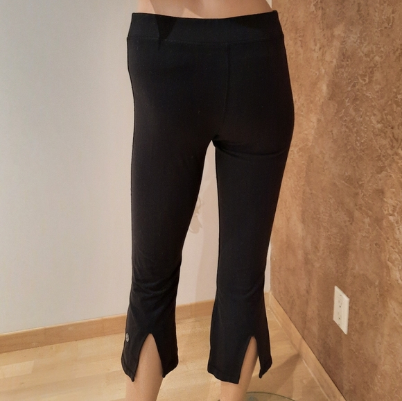 Lululemon athletica black cropped  leggings - Picture 2 of 5